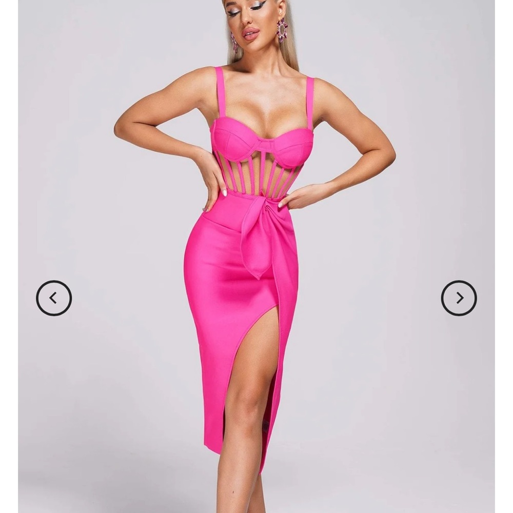 Pink Bella Barnett Dress